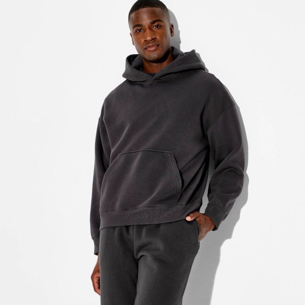 Men's Pullover Hooded Sweatshirt - Original Use Black L